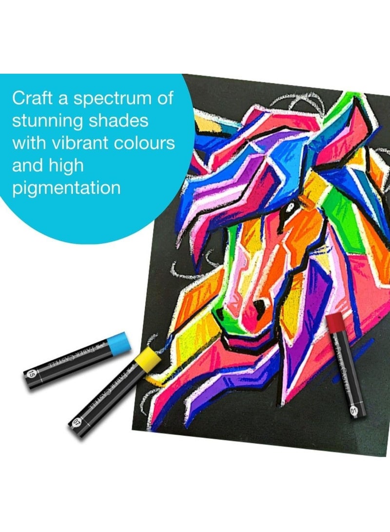 FABER-CASTELL 24 قطعة من ألوان الزيت متعددة الألوان - إصدار أسود - Image 3